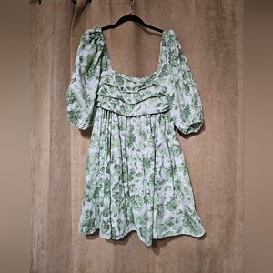 Abercrombie & Fitch Emerson Poplin Floral Dress